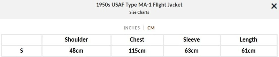 BRONSON 브론슨 MA-1 S사이즈  상품이미지6