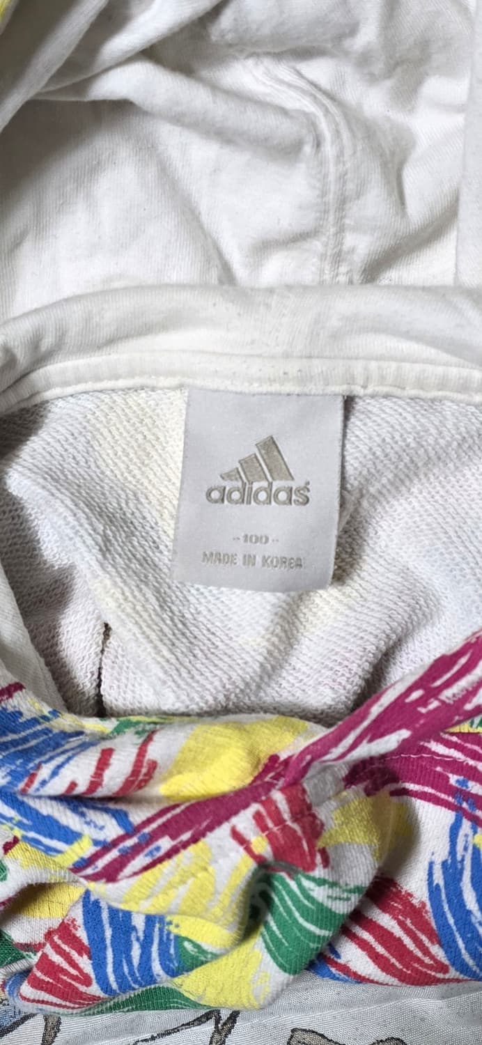 아디다스 올드스쿨 크레용 그래픽 후드 100 상품이미지3