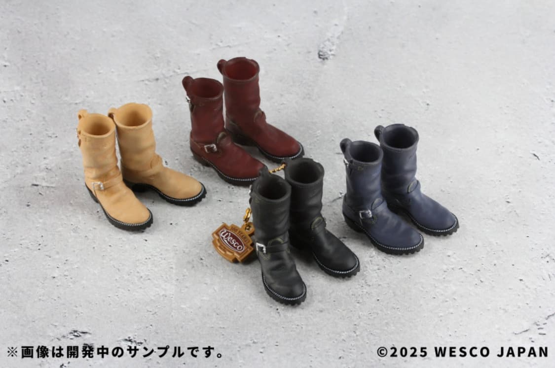 WESCO 웨스코 보스 컬렉션 웨스턴 엔지니어드 부츠 미니어쳐 키링 상품이미지3