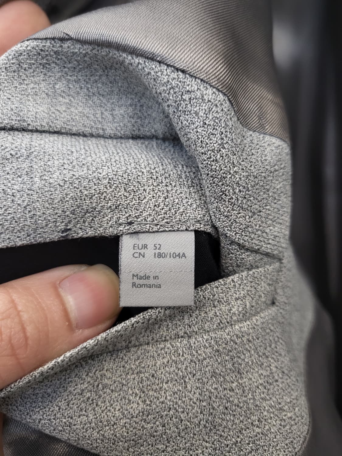 COS 그레이 자켓 셋업 상품이미지5