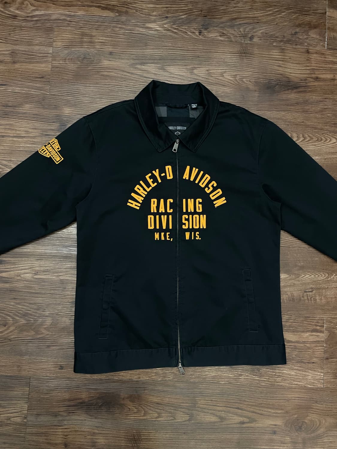 할리데이비슨 투웨이 레이싱 자켓 블랙 상품이미지3