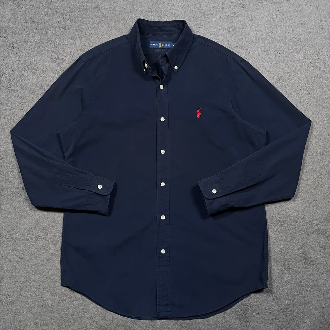 폴로 랄프로렌 네이비 긴팔 셔츠 상품이미지2