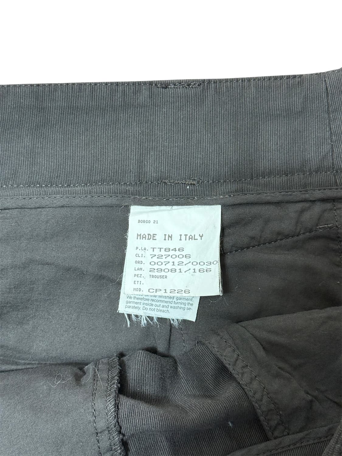 조르지오 아르마니 블랙라벨 빈티지 와이드 진 상품이미지4