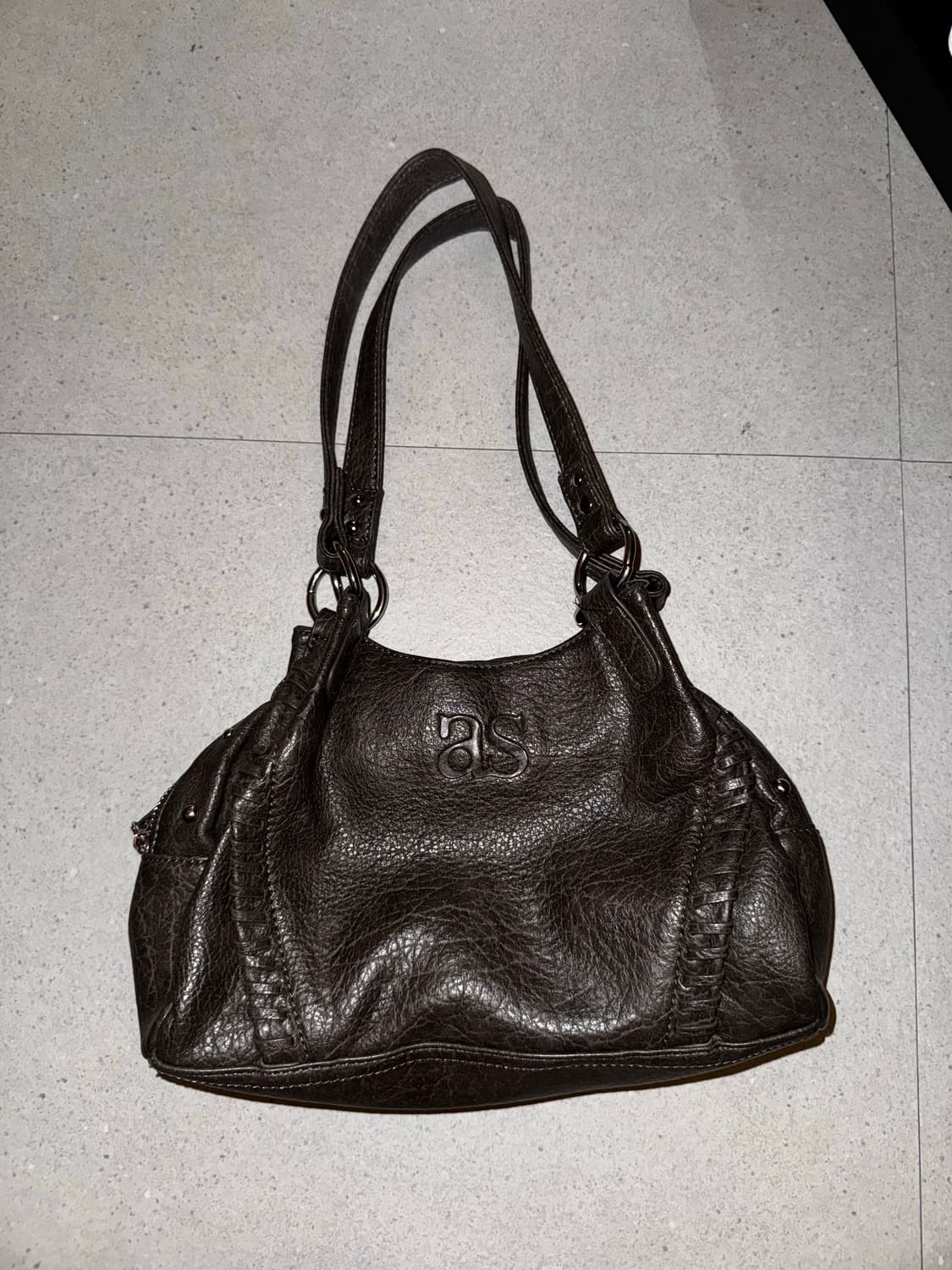 애즈온 보니타 미니백 브라운 BONITA MINI BAG / BROWN 상품이미지1