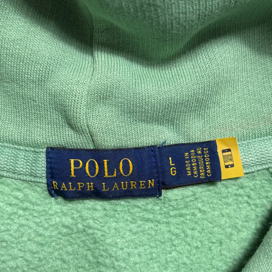 폴로랄프로렌 민트 후드티 상품이미지4