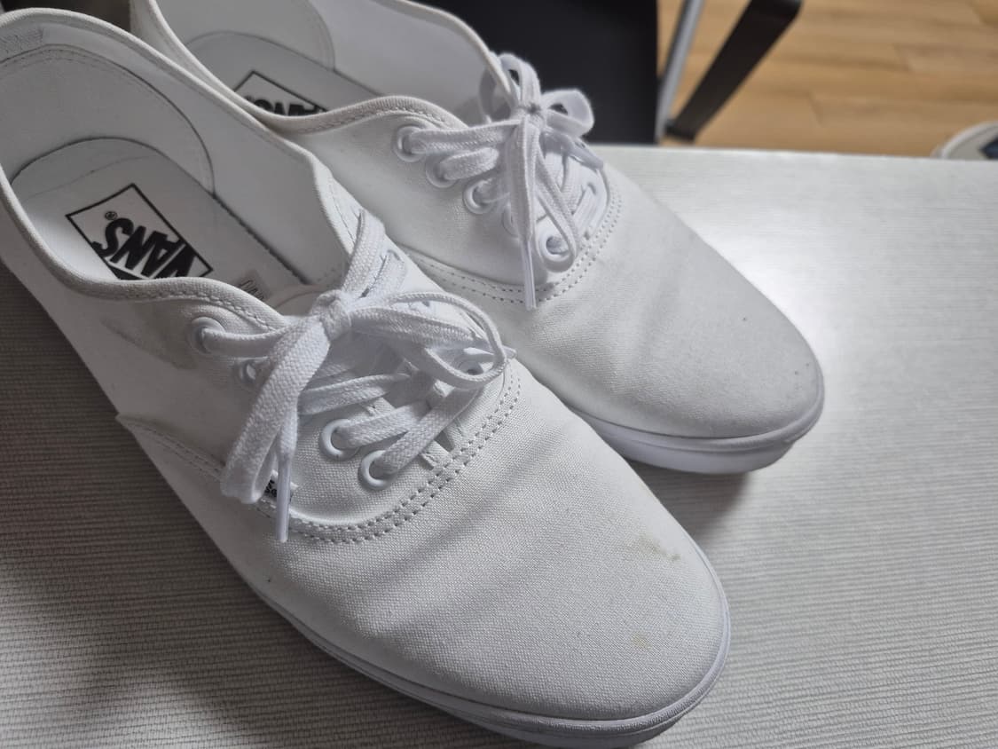 265)반스 어센틱 프로 로우 화이트 상품이미지1