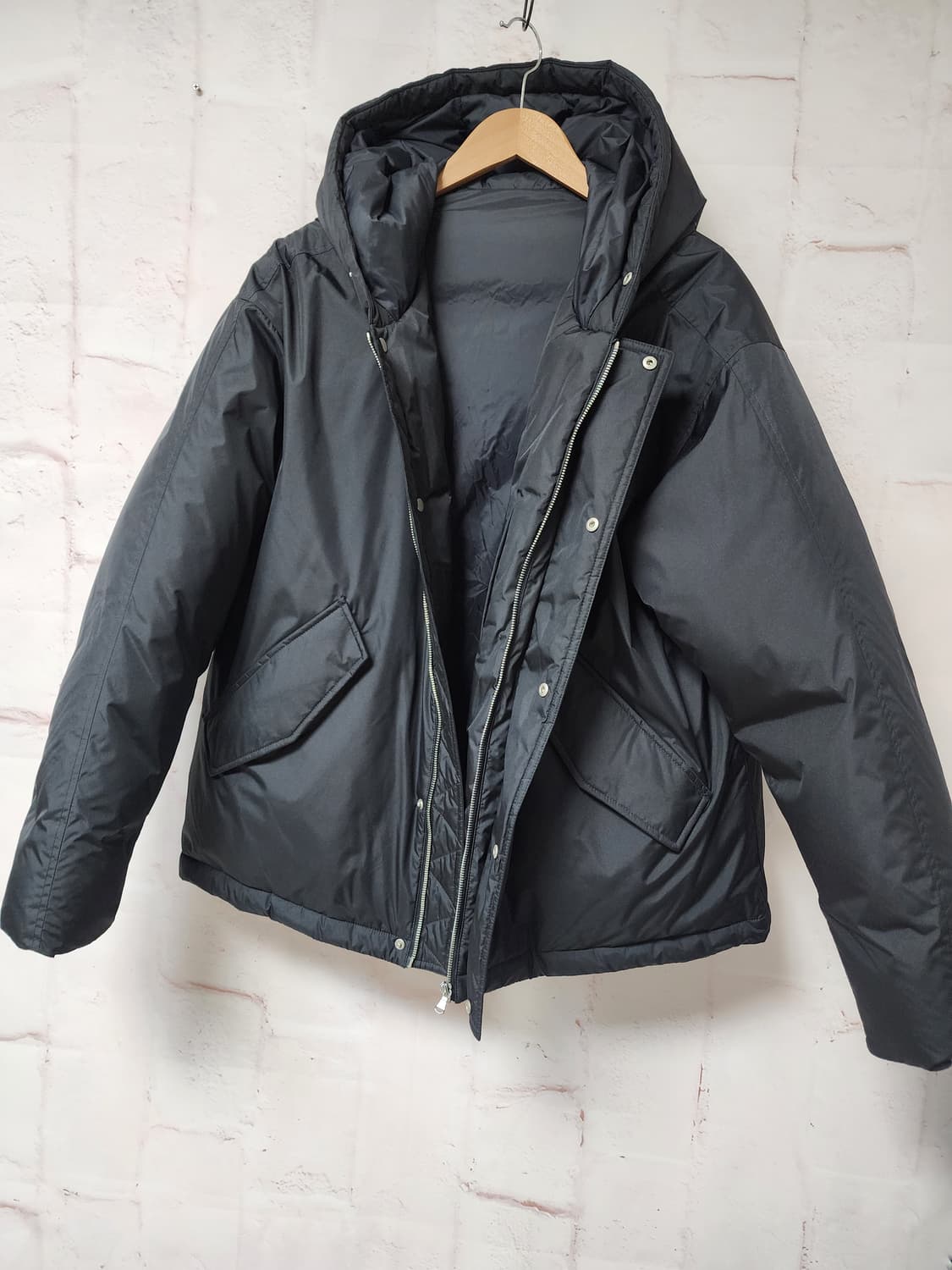 TNGT 블랙 패딩 점퍼 상품이미지4