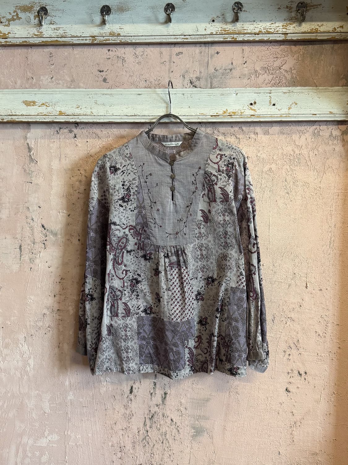 Paisley China Cara Blouse 0035 상품이미지3