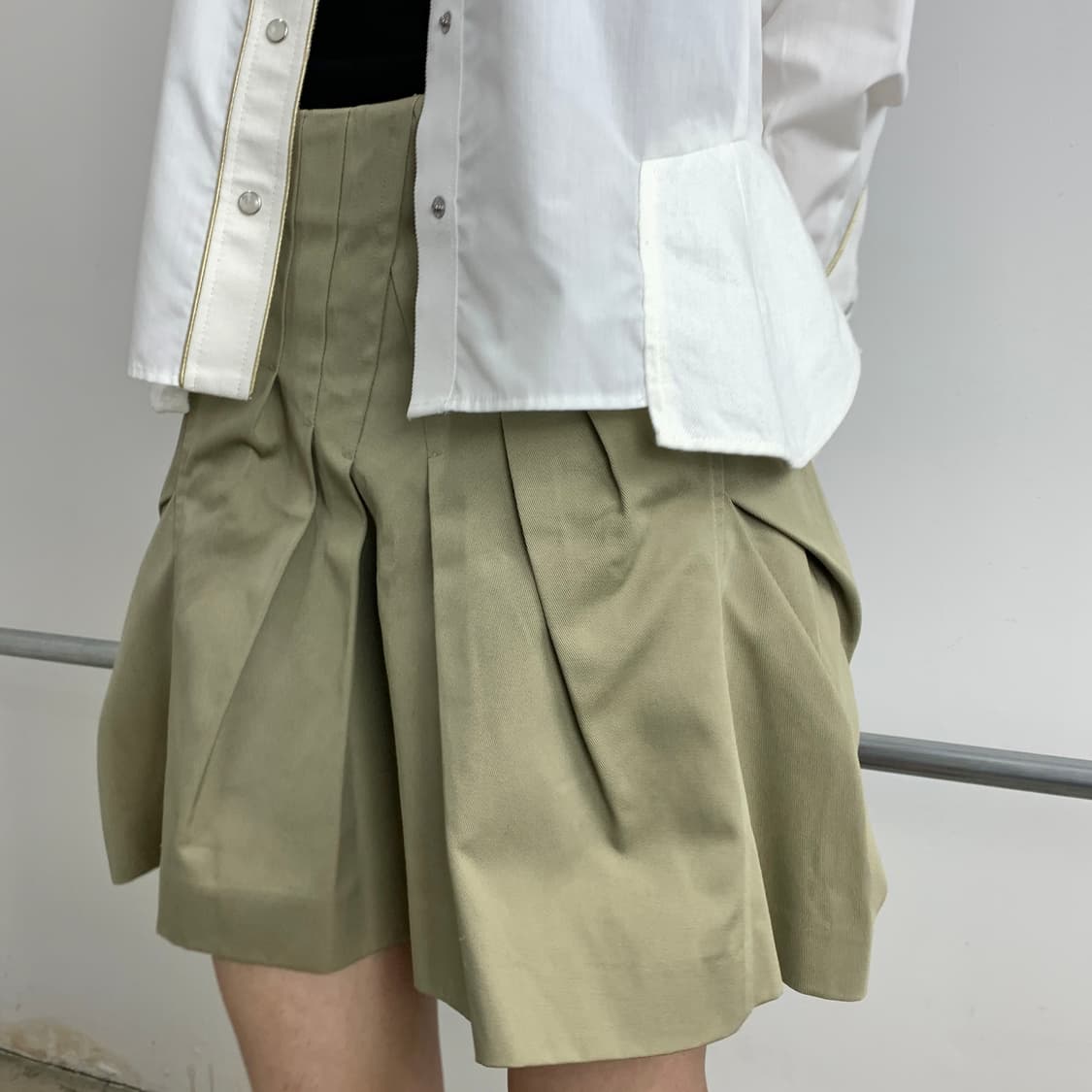 Zucca (주카) X Dickies (디키즈) 플레어 스커트 상품이미지5