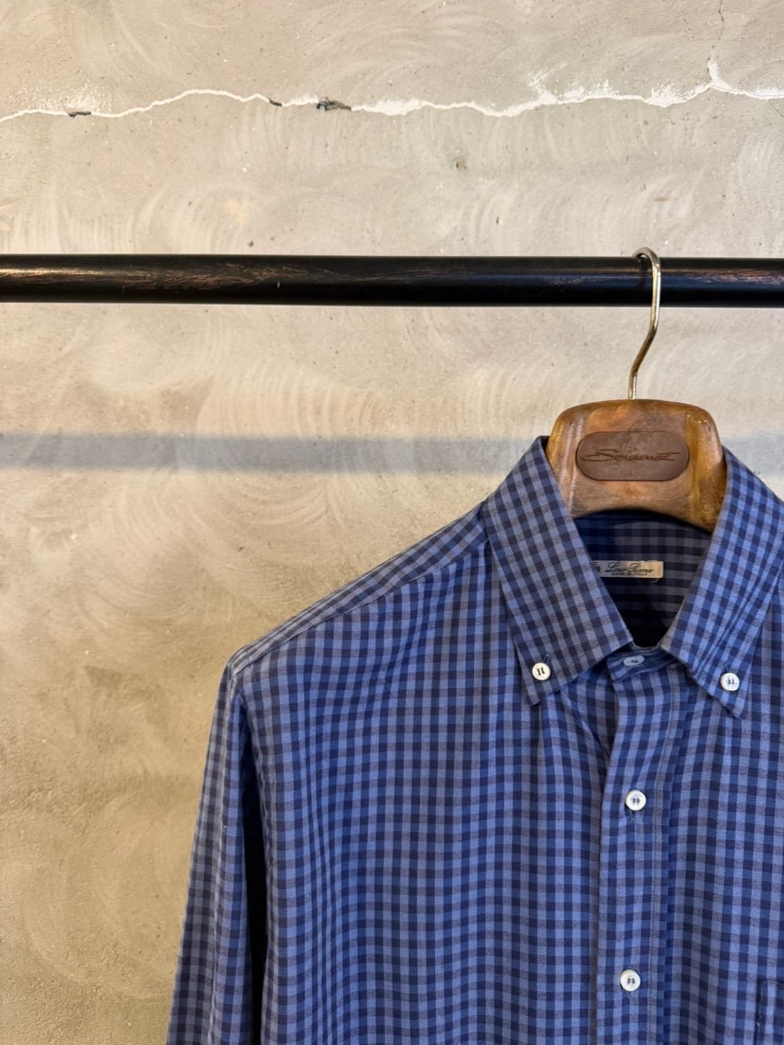 로로피아나 버튼다운 셔츠 100 상품이미지4