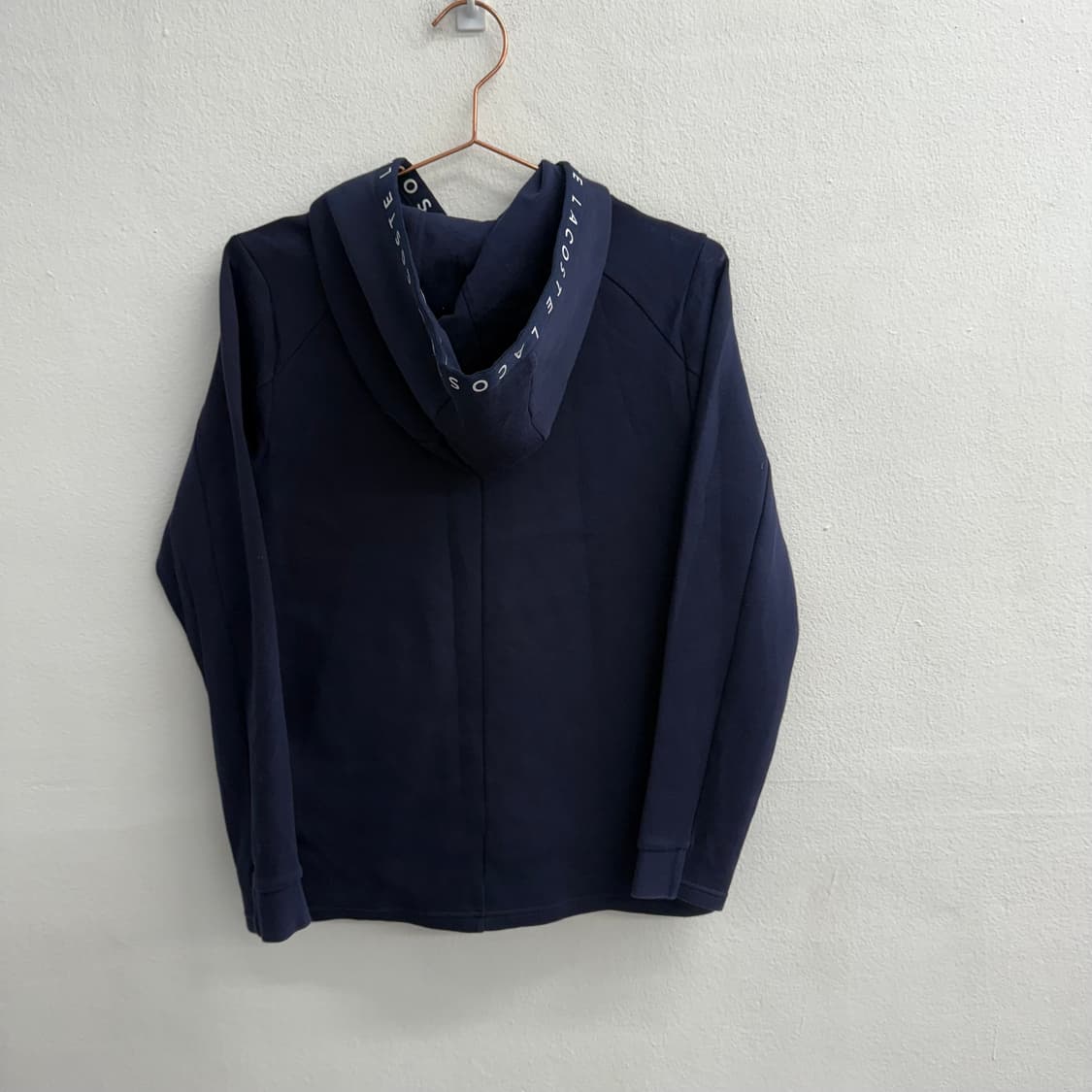 라코스테 네이비 후드티 (36, 95) 상품이미지4