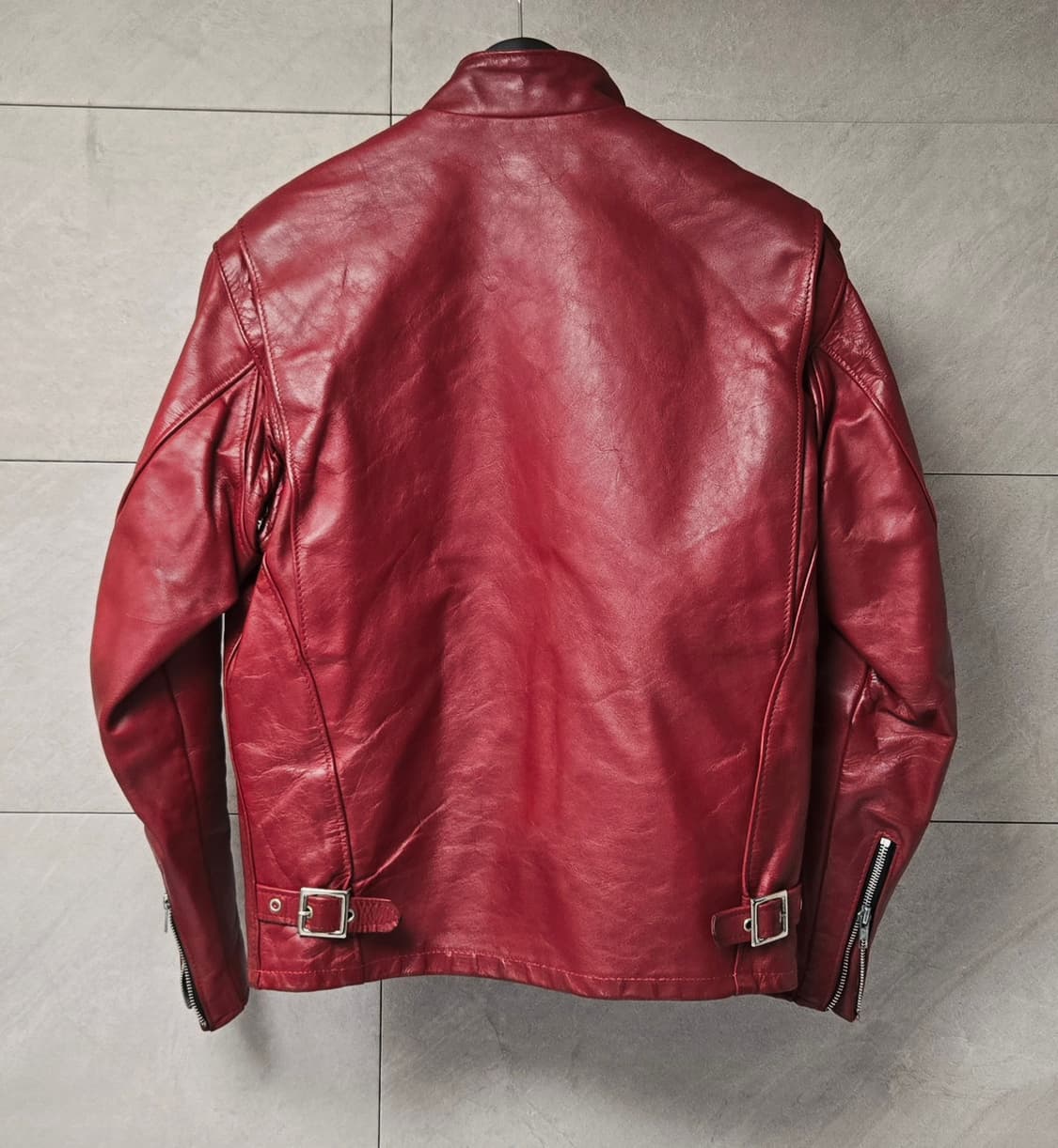 Schott 쇼트 641 Cafe Racer 38 Red 상품이미지3