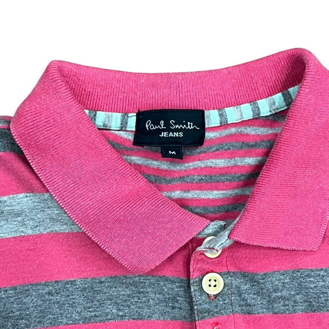 Paul Smith, Pink Stripe Collar Top 상품이미지6