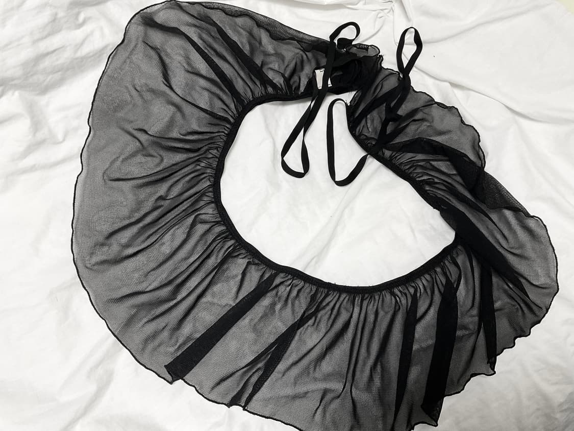 레이어드 프릴 미니스커트 상품이미지2