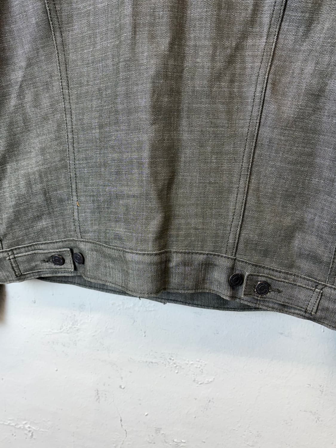 리바이스 빈티지 올리브 그린 데님 트러커 자켓 상품이미지7