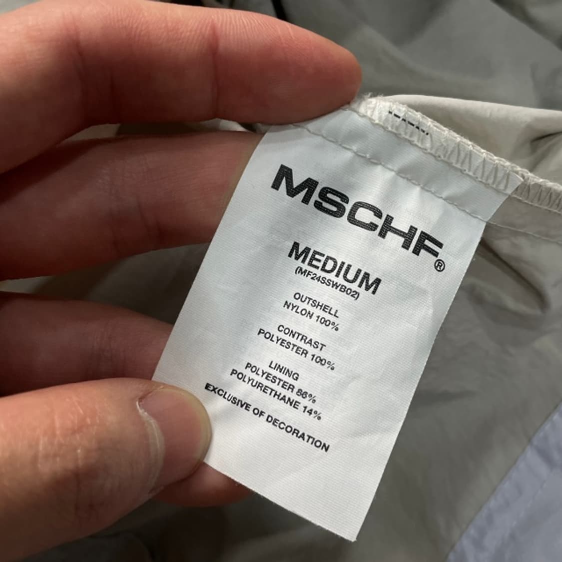 95 미스치프 24SS 테크 쉴드 바람막이  상품이미지5