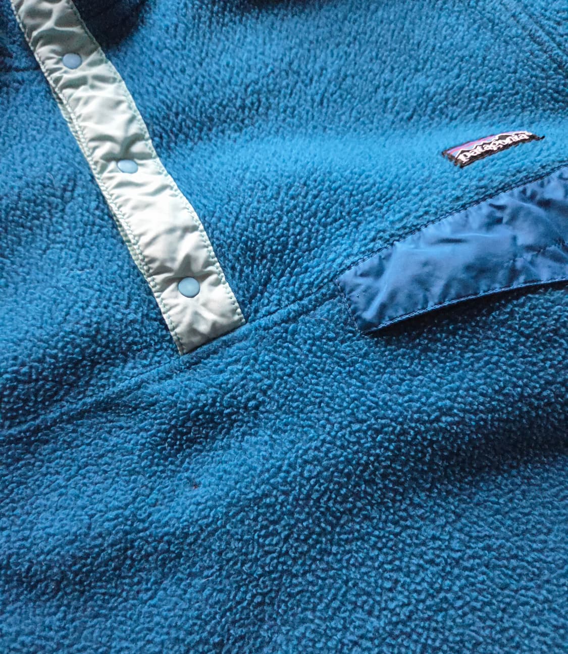 (S)파타고니아 90s Usa 블루 신칠라 플리스 상품이미지4