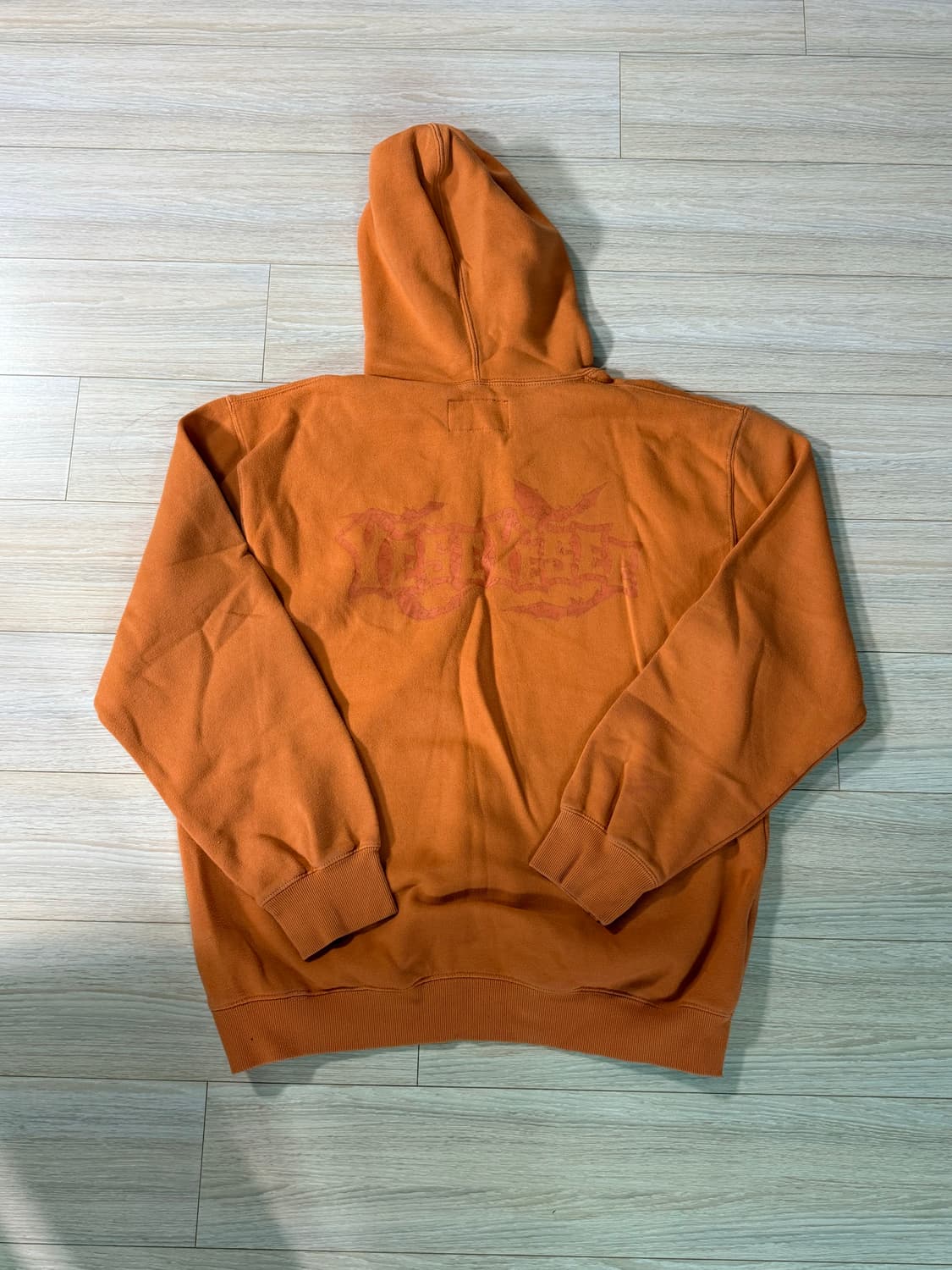 Halloween Patch Hoodie Orange 상품이미지2