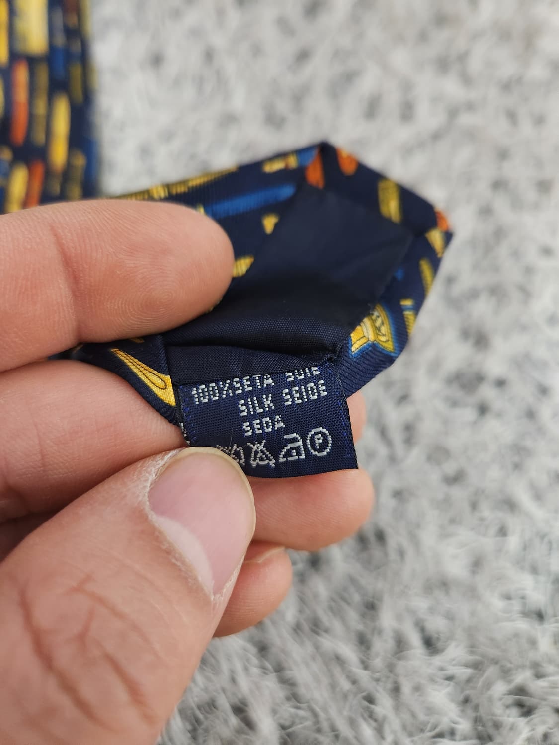 버버리Burberry 클래식 만년필 패턴 넥타이 Free - N10 상품이미지6