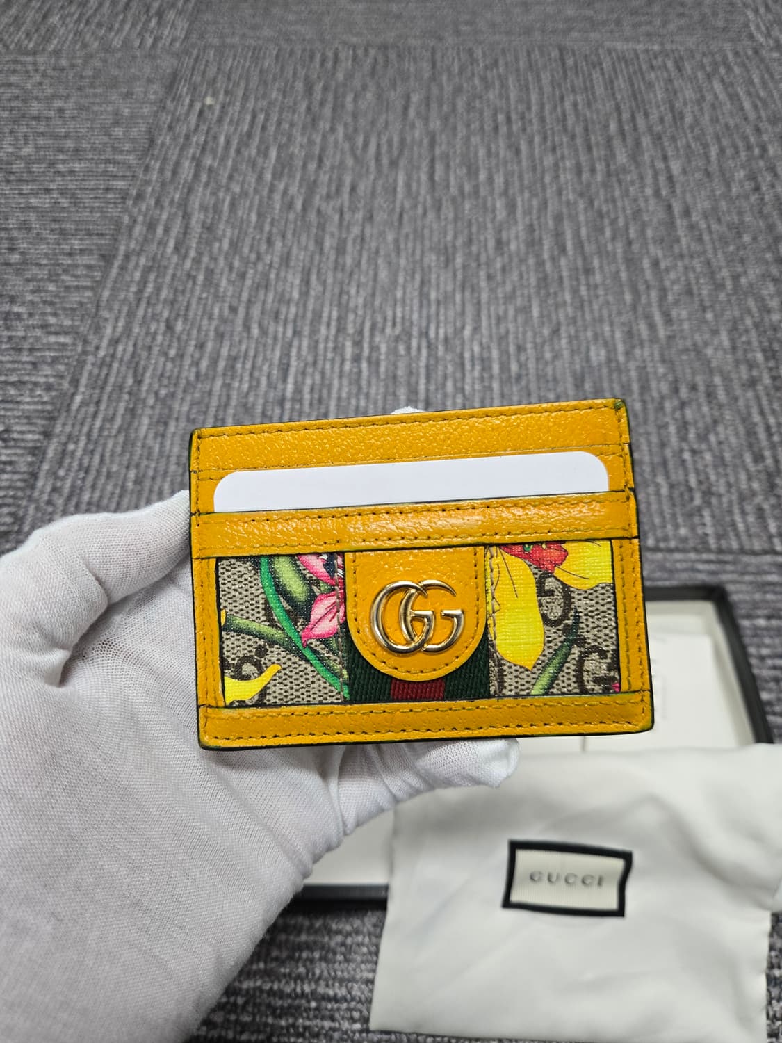 [특가][정품] 구찌 플로라 카드지갑 상품이미지1