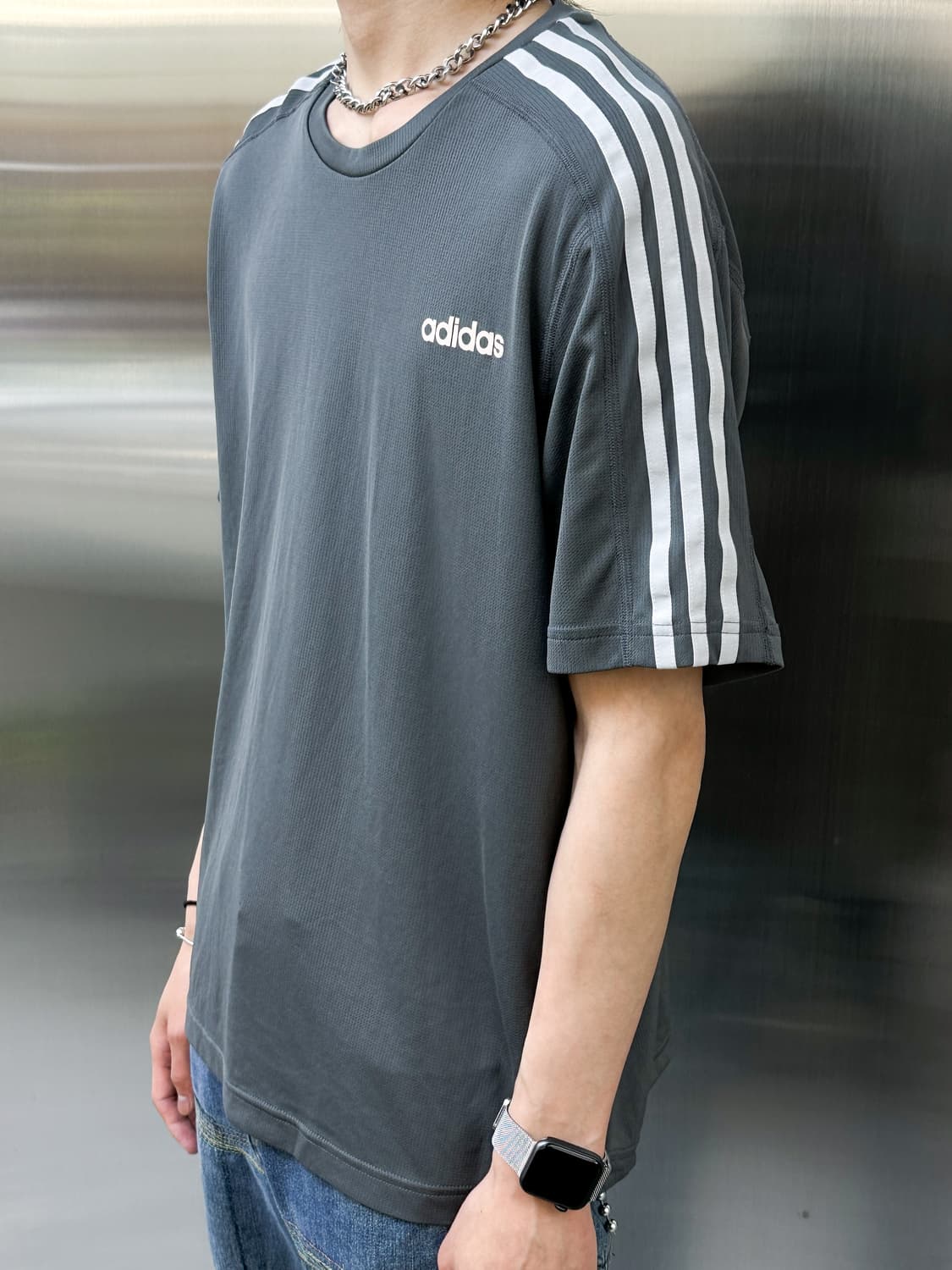 아디다스 D2M 3S 스포티 져지 상품이미지1