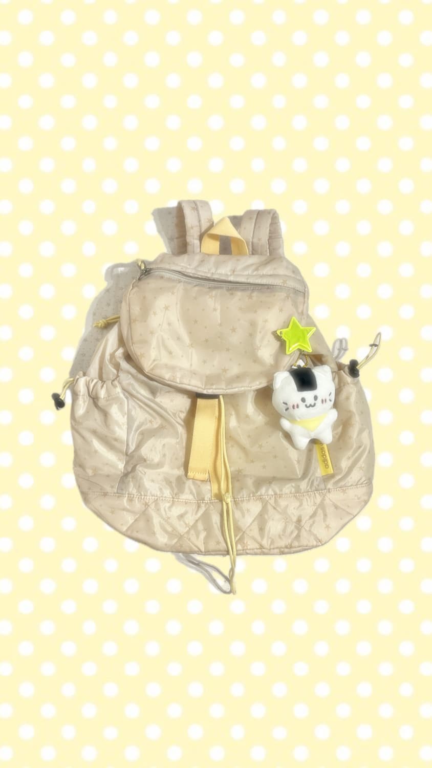 아디다스네오 별패턴 백팩 ⭐️ 상품이미지1