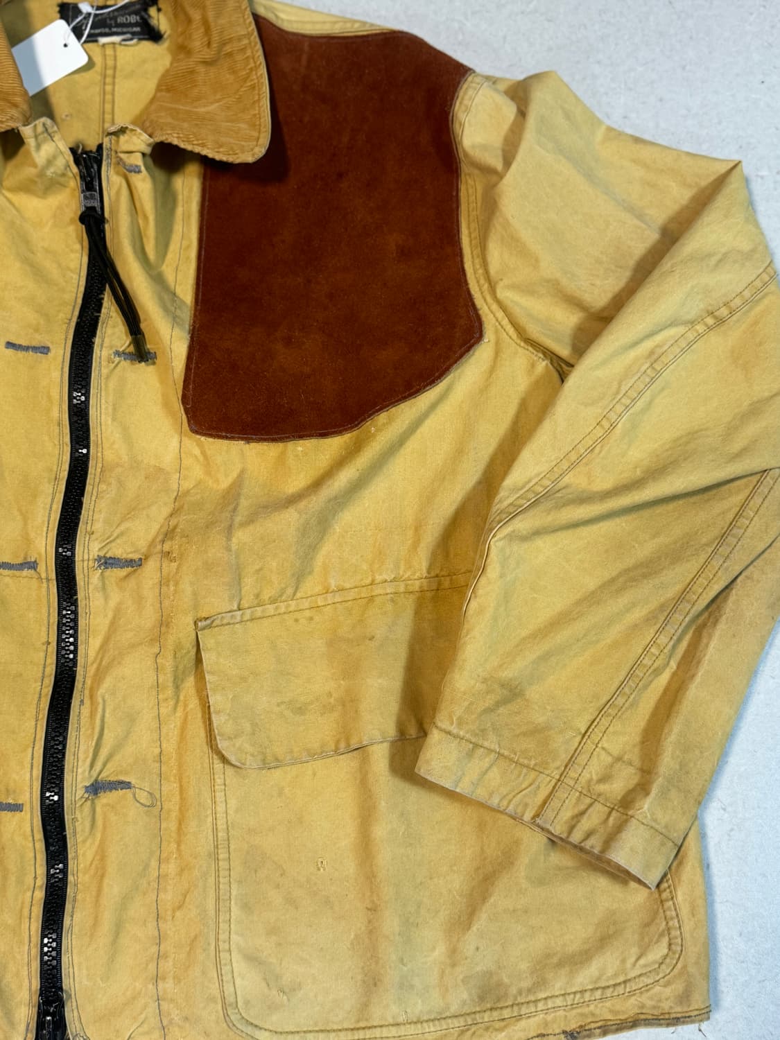 50s robey usa distressed 빈티지 헌팅자켓 빅사이즈 상품이미지4