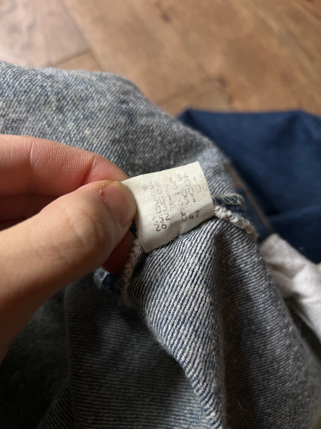 [34]80's 리바이스 501 Made in USA 데님 팬츠 S17 상품이미지8