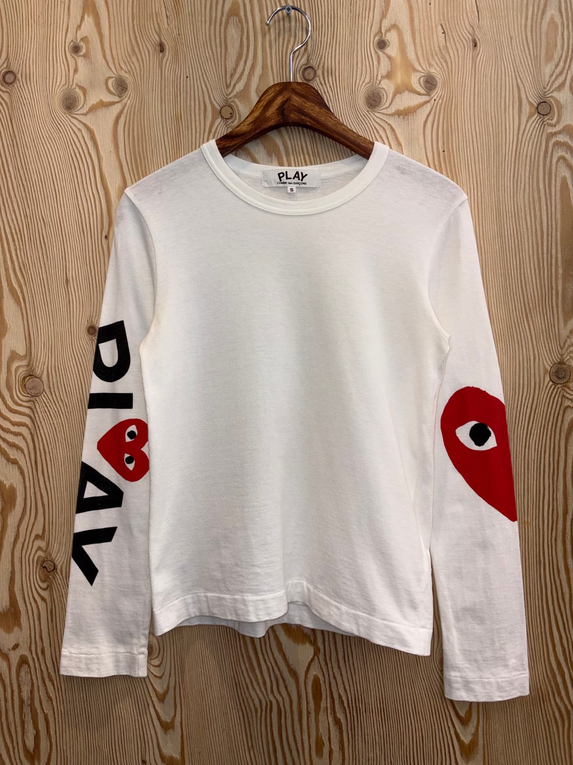 꼼데가르송 플레이 빅하트 롱슬리브 상품이미지1