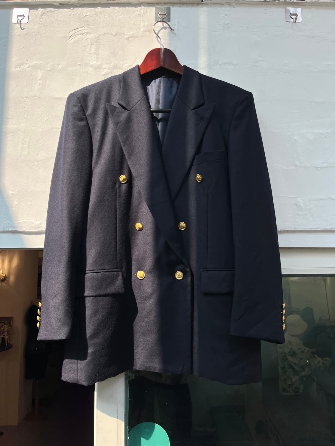 Field Brothers 금장 네이비 울 블레이저 98 상품이미지1