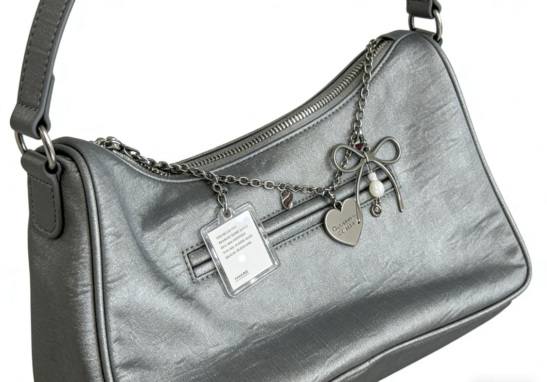 STAND OIL 실버 숄더백 상품이미지2