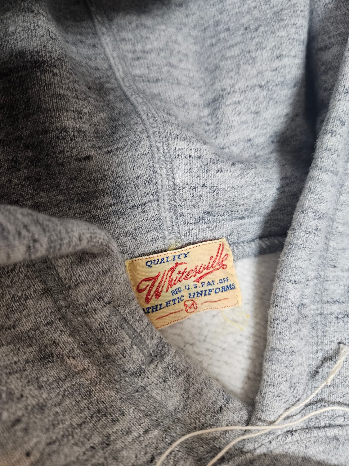 [M사이즈] 화이츠빌 헤더그레이 후드티 상품이미지3