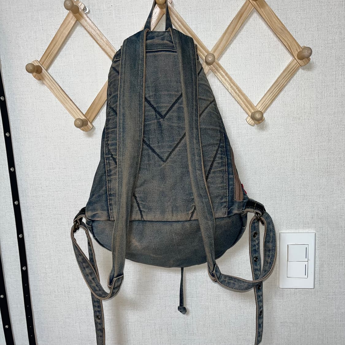 빈티지 데님백팩 상품이미지3