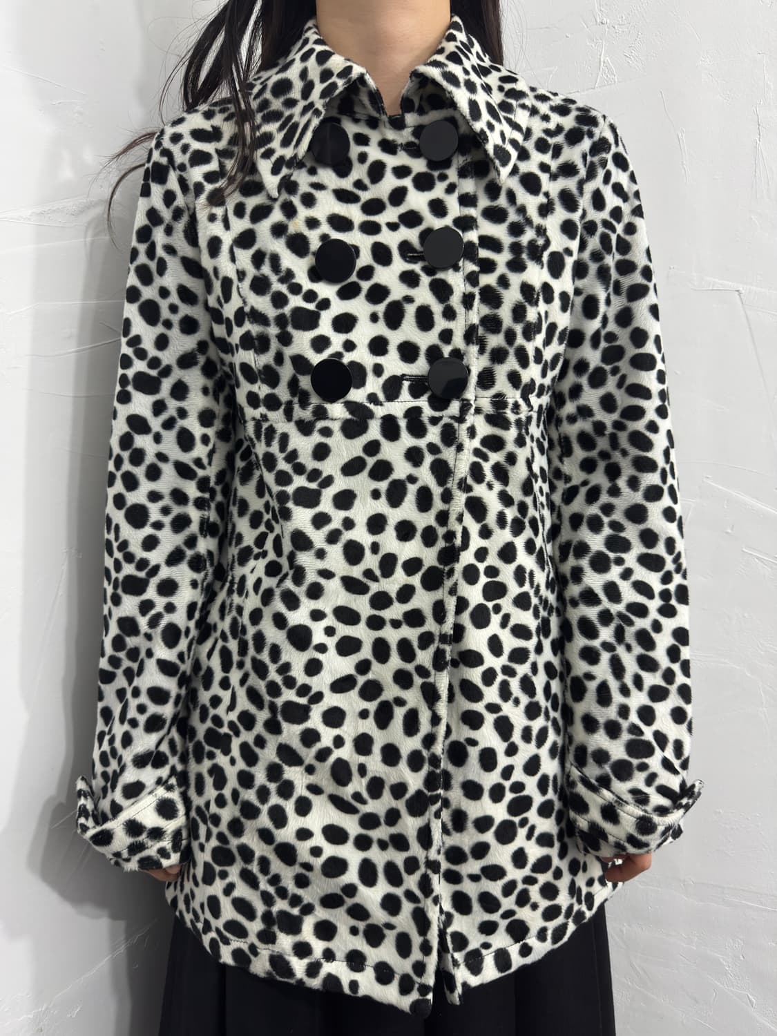 diamond julia leopard dubble button coat 상품이미지3