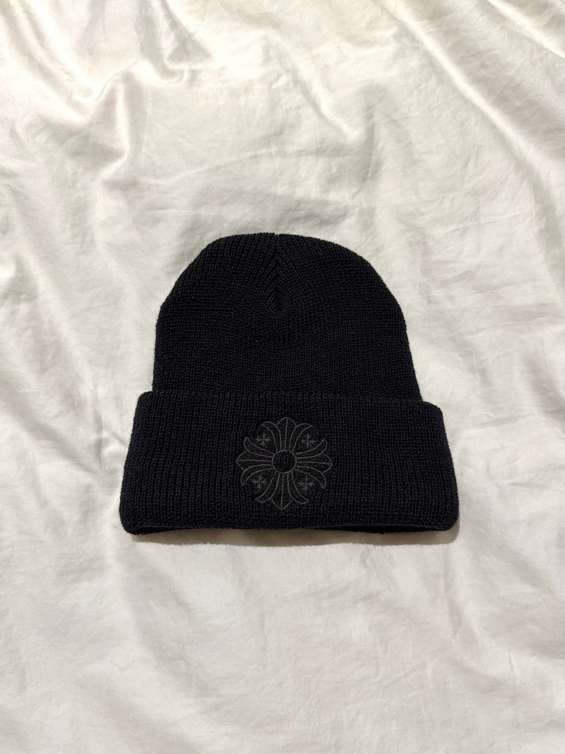 [os] Chrome Hearts 크롬하츠 울 비니 블랙  상품이미지1