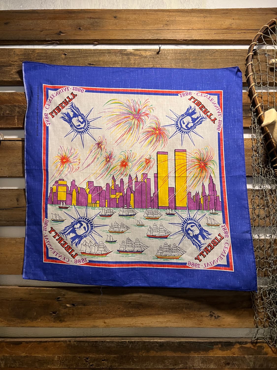90's Made in USA 뉴욕 반다나 B21 상품이미지3