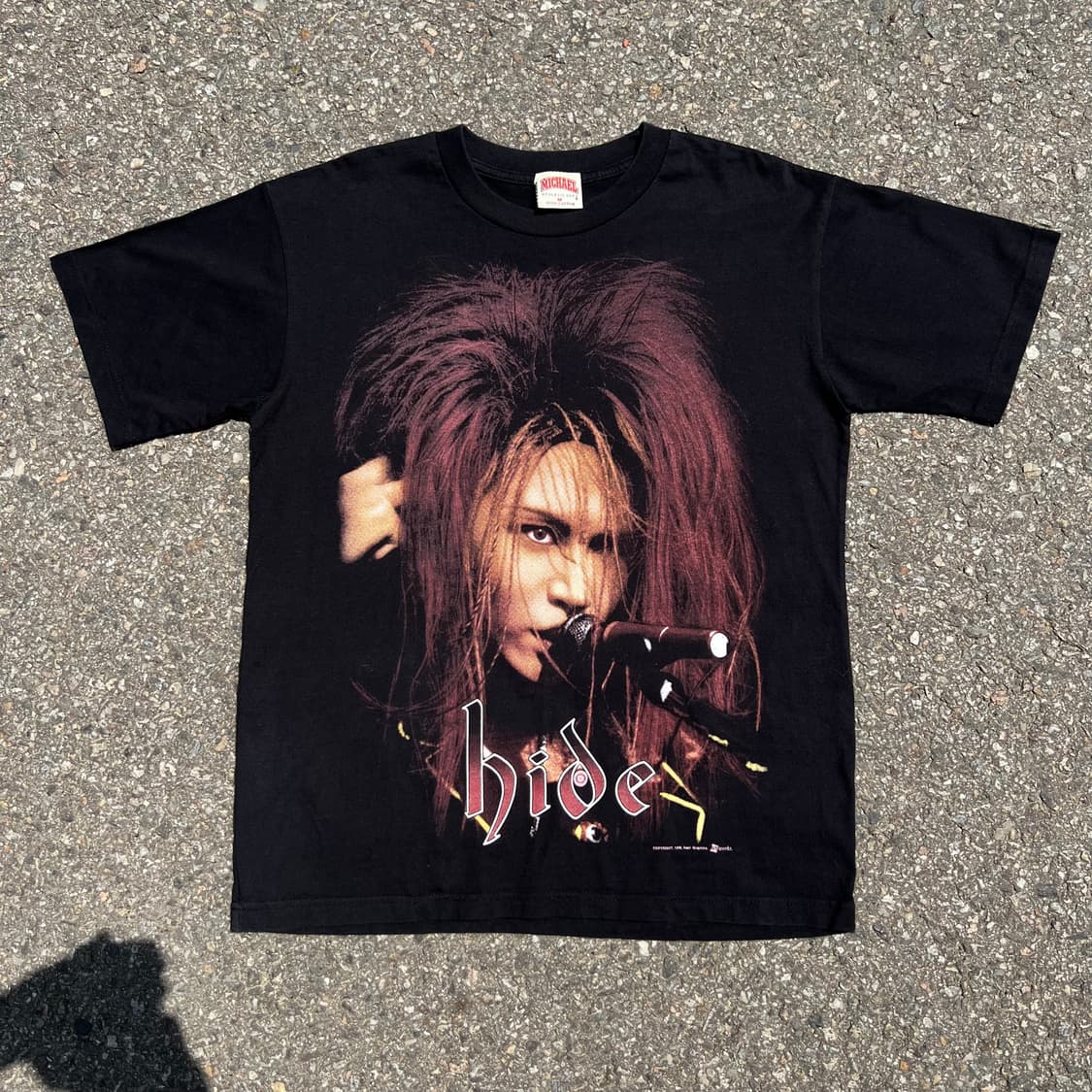 90‘s X-Japan Hide Bootleg T-Shirt 상품이미지1