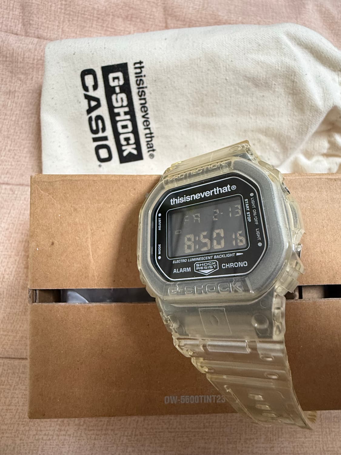 디스이즈네버댓 지샥 스켈레톤 + 한정티셔츠 풀박 상품이미지4