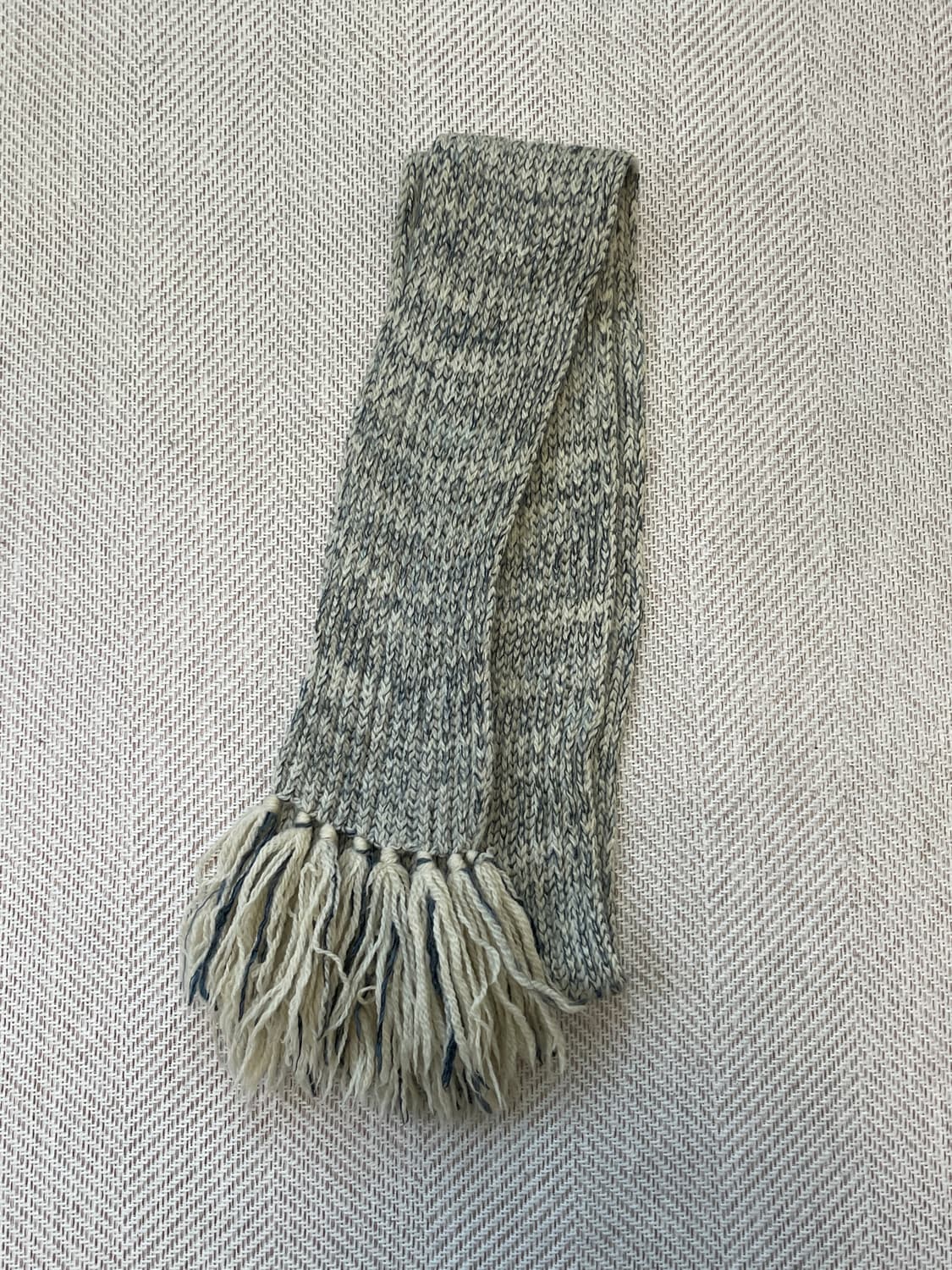 빈티지 울 멜란지 지트 머플러  J03956 상품이미지4