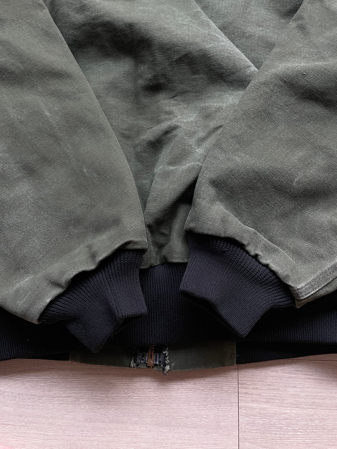 90s 칼하트 JR104 그린 액티브 자켓 OG 후드자켓 상품이미지7