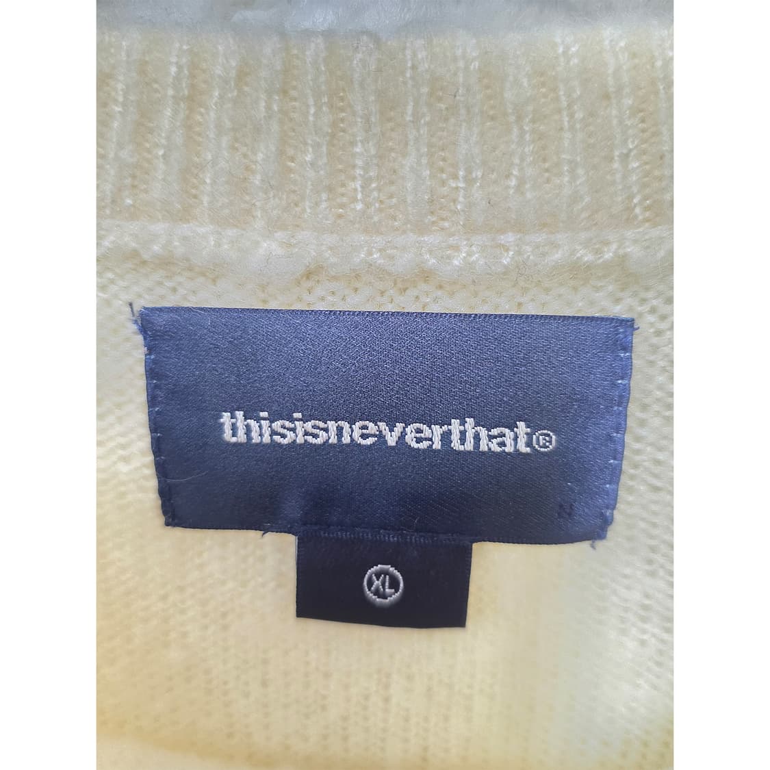 택포) 23s 디스이즈네버뎃 니트 XL 상품이미지2