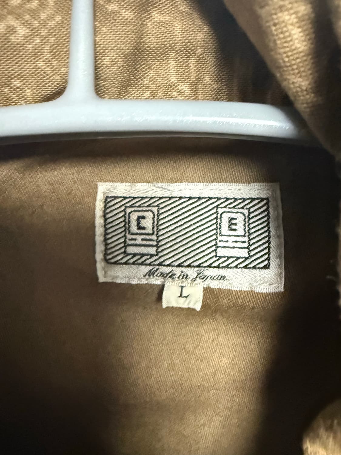 [L] 카브엠트 노이즈 버튼 자켓 브라운 상품이미지3