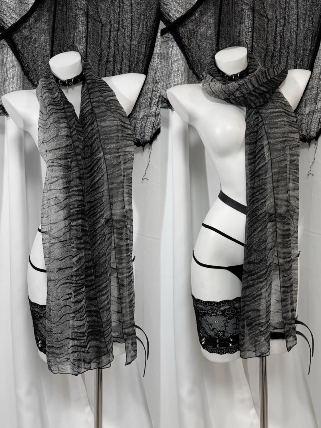 leopard scarf 상품이미지1