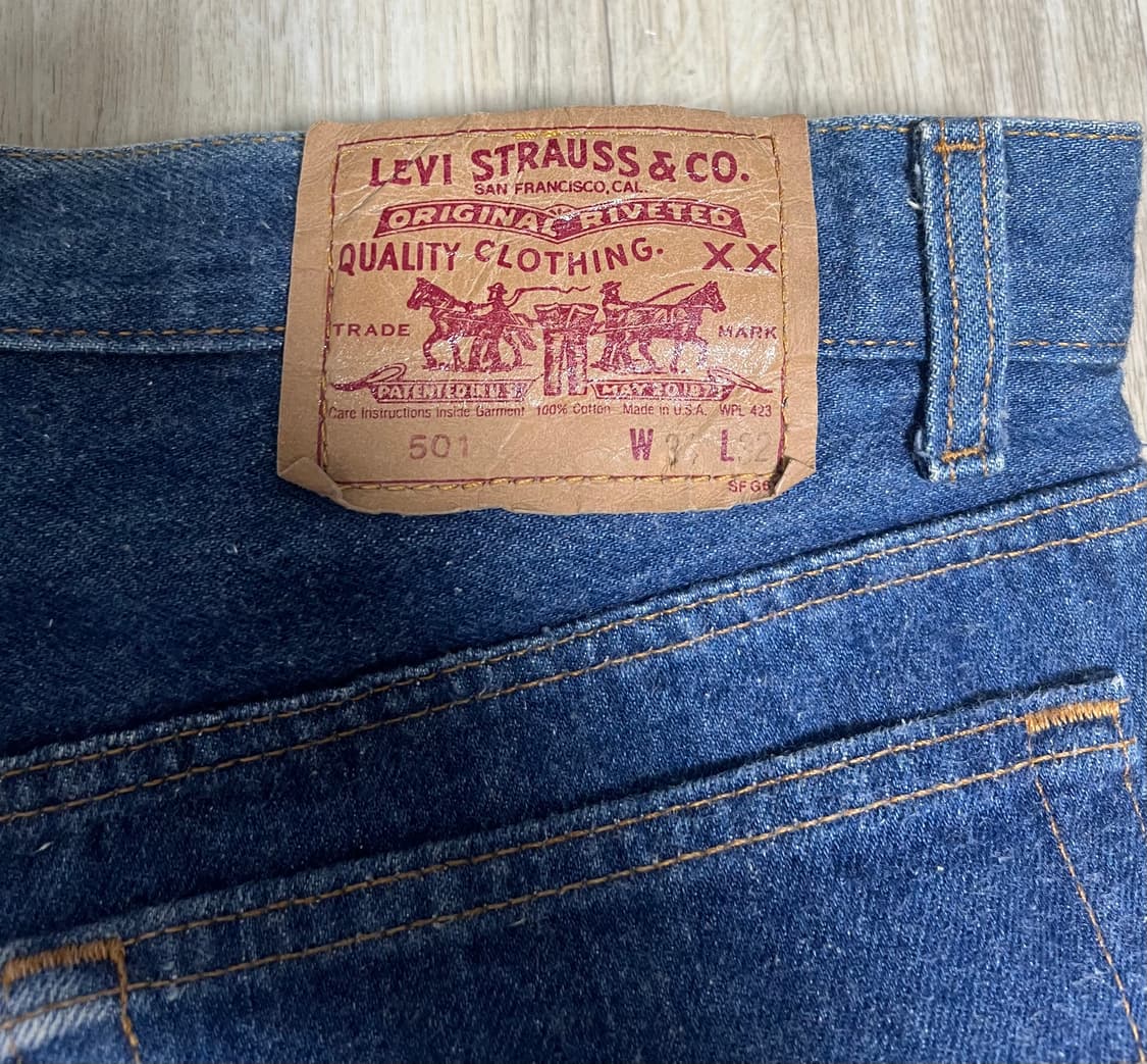 리바이스 90s 501 데님 34/32 상품이미지3