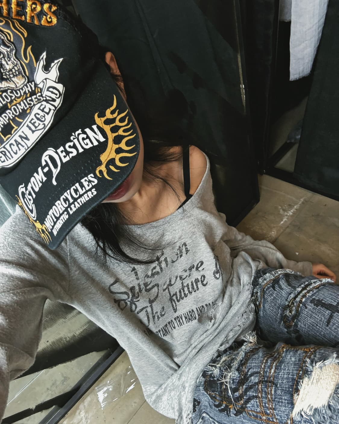 밴슨 자수 디테일 매쉬 볼 캡 상품이미지4