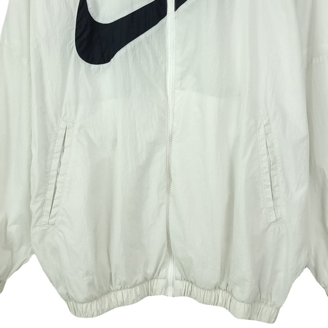 나이키 빅스우시 오버핏 집업 바람막이 자켓 화이트 M16649 상품이미지5