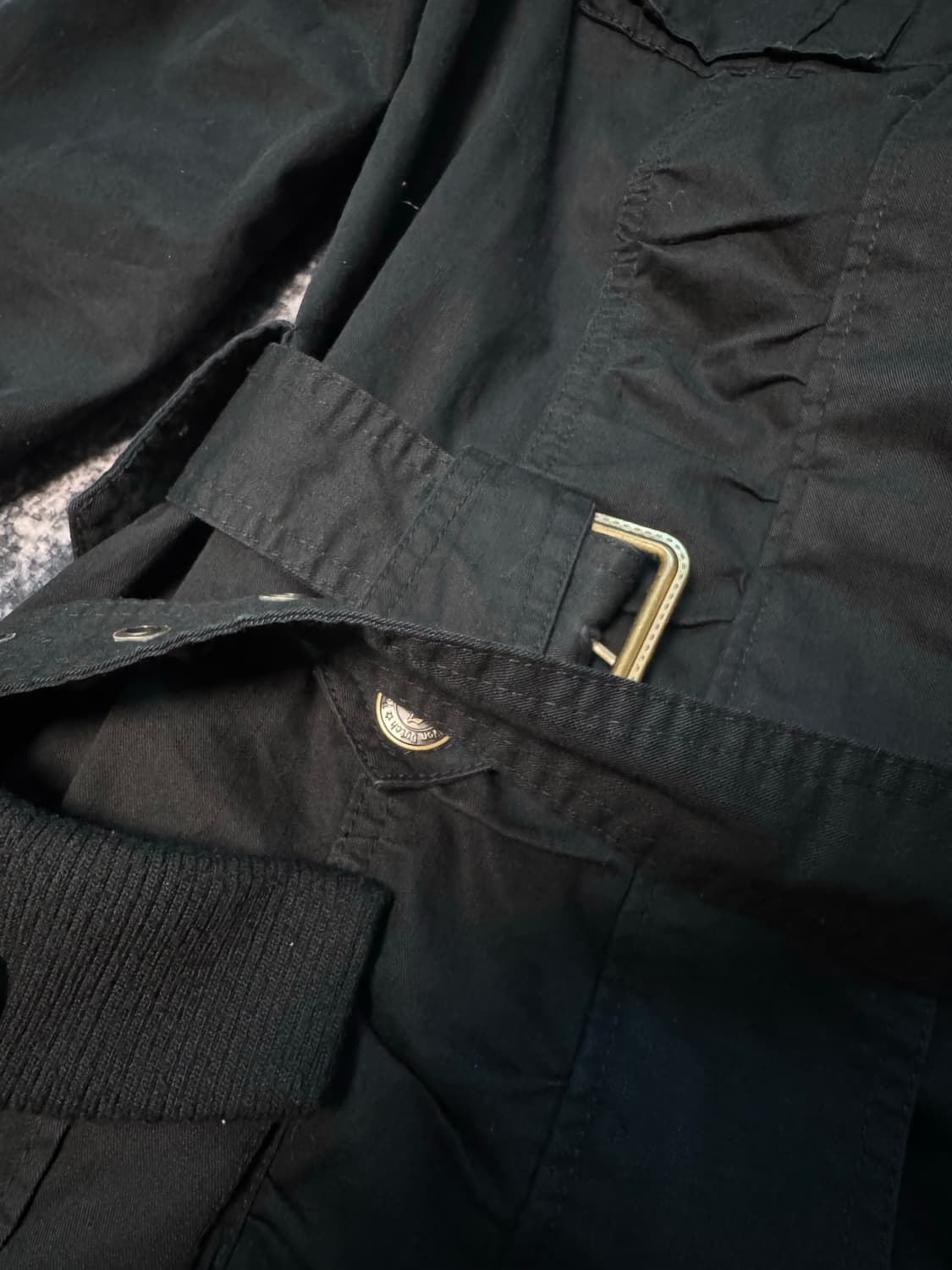 00s Style Black Long Jacket 상품이미지3