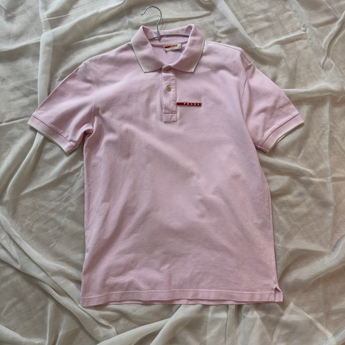 프라다 루나로사 핑크 pk셔츠 상품이미지2