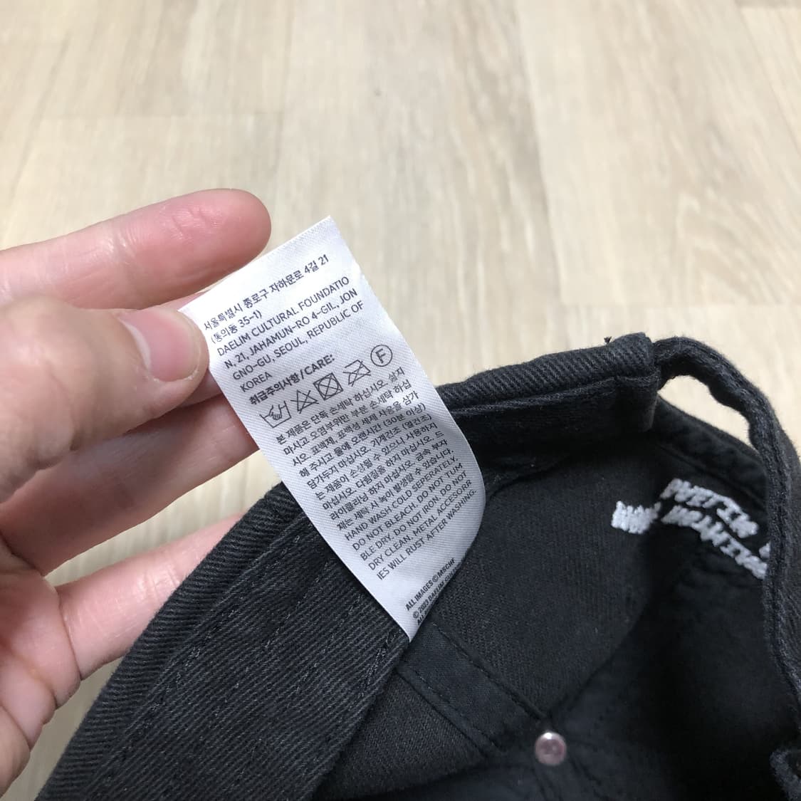 (ONE SIZE) 미스치프 MSCHF 대림미술관 전시회 볼캡 블랙 상품이미지6