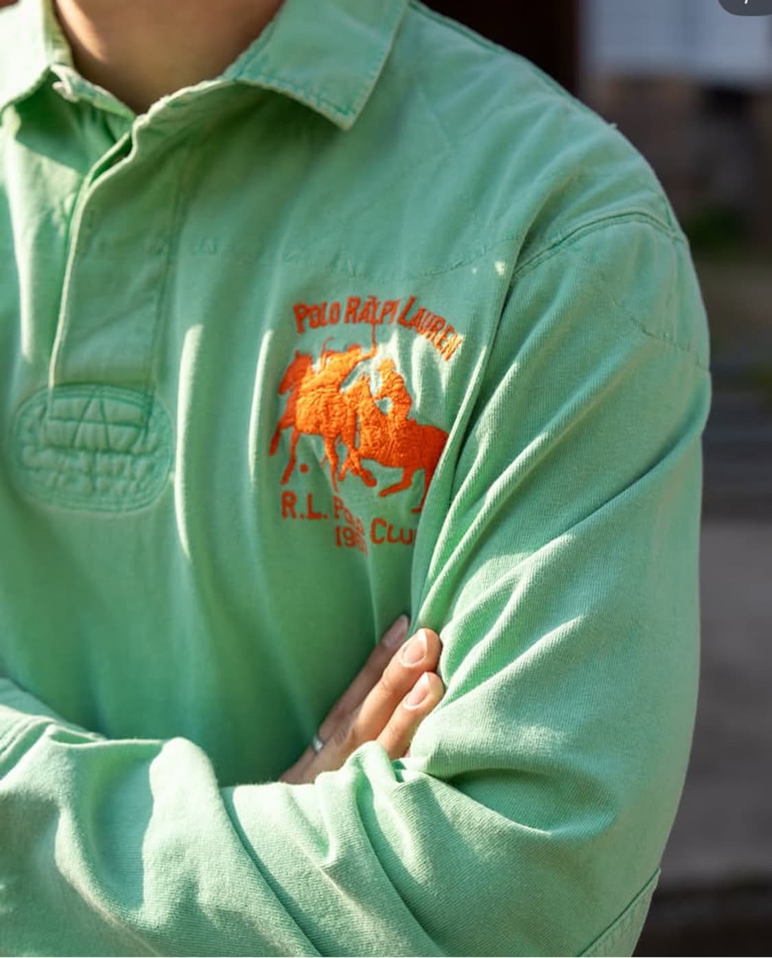 Polo Ralph Lauren 폴로 랄프로렌 퀼티드 럭비 PK셔츠 상품이미지1